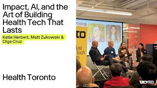 Impact, AI, and the Art of Building Health Tech That Lasts | Fireside chat