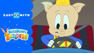 Building A Nice Bird Nest Bugs Bunny Builders Cartoonito