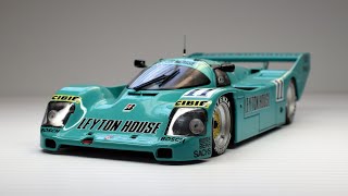 Building a Scale Model: Hasegawa Leyton House Porsche 962C