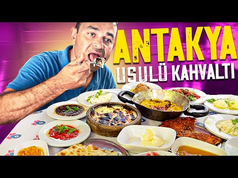 ANTAKYA USULÜ KAHVALTI !!! l Sokak Lezzetleri l Antakya Lezzetleri