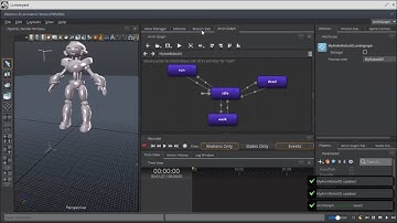 Lesson11-EmotionFx for ScriptCanvas-Part01-Robots Island-Amazon Lumberyard 1.18
