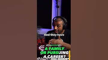 👱🏻‍♀️A FAMILY or A CAREER? - Myron Gaines #shorts #viral