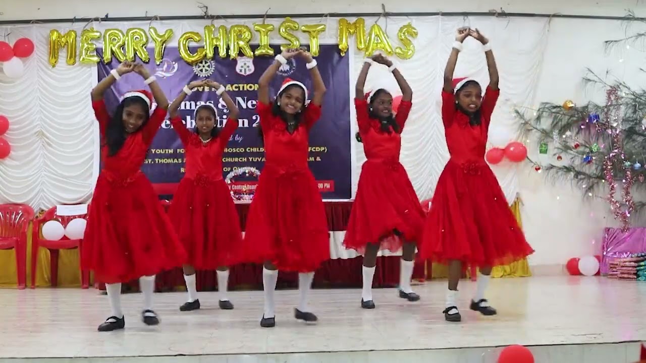 THOOMANJU PEYYUNNA RAVIL DANCE VIDEO  FRANCO  SUPER HIT CHRISTMAS CAROL SONG  FCDP KOLLAM