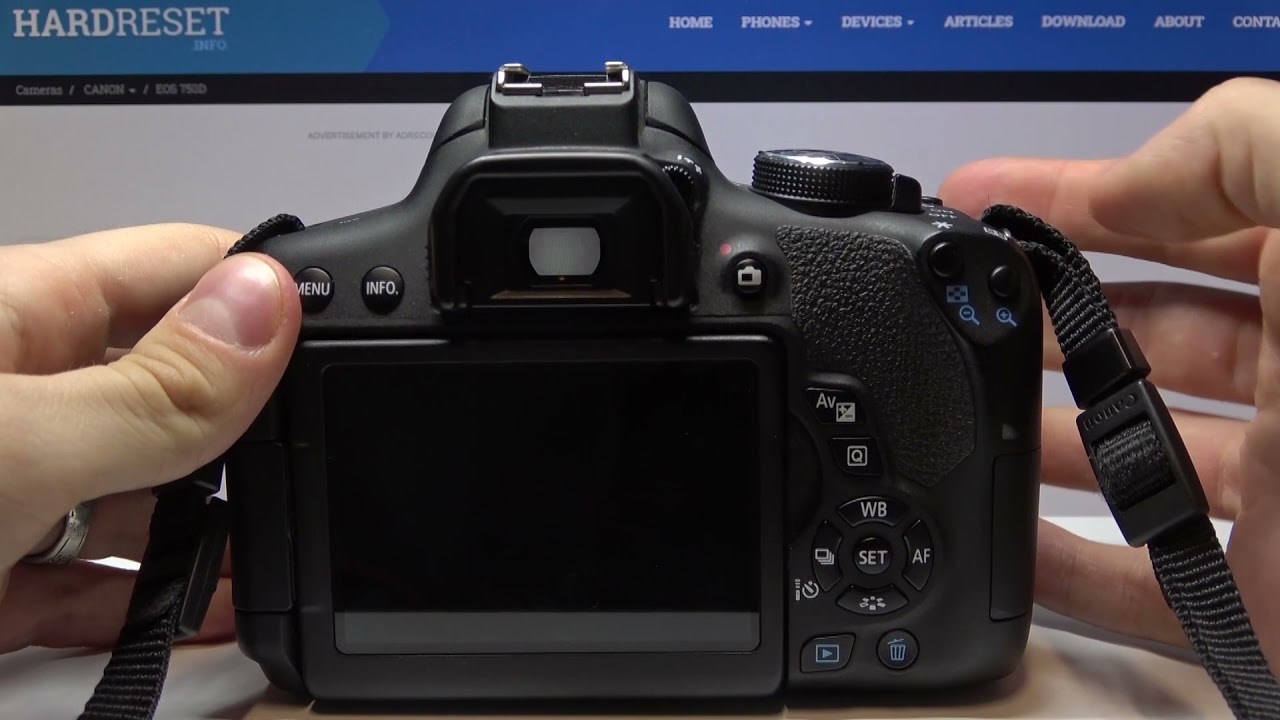 How To Disable Flash On Canon 750D - Deactivate Flash On Canon Rebel T6I - Turn Off Flash On Dslr
