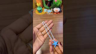 Clay Jewellery @theartistkusum  starfish #diyjewelry #diynecklace #handmade #beachjewelry