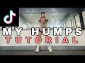 MY HUMPS|TIKTOK STEP BY STEP DANCE TUTORIAL|DANCE GURU