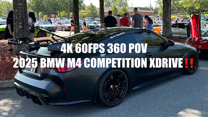 2025 BMW M4 COMPETITION 4K 60FPS 360 POV DRIVE! #bmwm #g82 #m4 #pov #g80 #m3 #insta360 #bmw #gopro