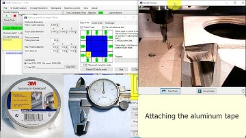 GRBL-Plotter Probing / Edge finder