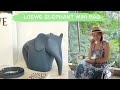 LOEWE ELEPHANT MINI BAG REVIEW || What’s in my bag || How it looks when worn 👜😍🐘