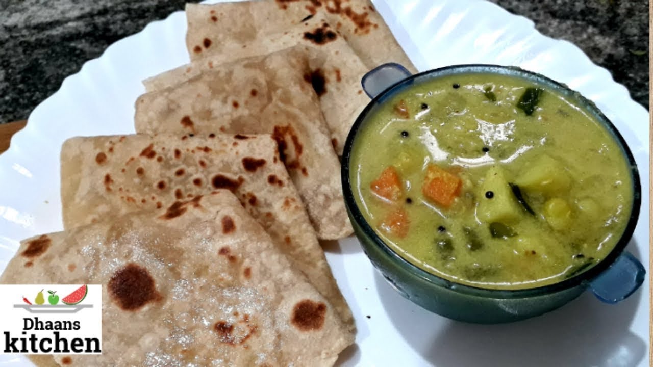 Vegetable kormasouth indian mixed vegetable kurma recipeDhaans