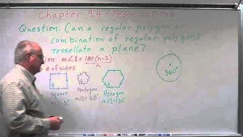 Geometry Chapter 9.4 - Tessellations