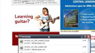 Powertab installation and usage guide.
