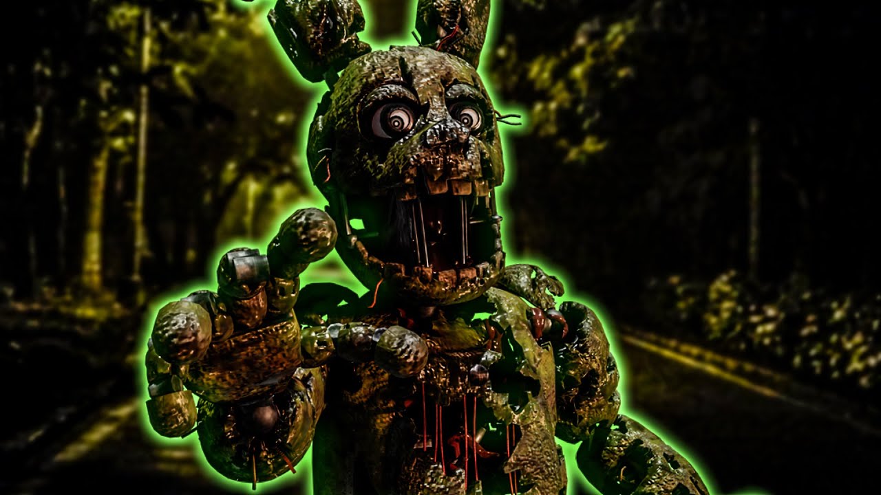 React Springtrap Dentro Do Dead By Daylight Youtube