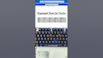 This Hidden Shortcut Converts Text to a Table Instantly – No One Uses It! #viral #excel #trend #tips