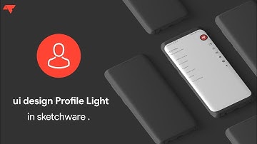 ui design Profile Light in sketchware