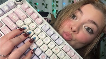 ASMR Creamy Keyboard Typing to help you Sleep 💤😴😍 #asmr
