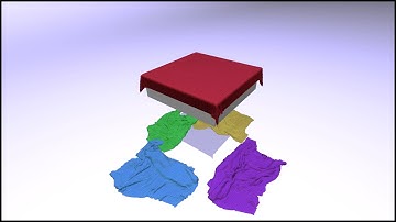 Fast Quadrangular Mass-Spring Systems using Red-Black Ordering