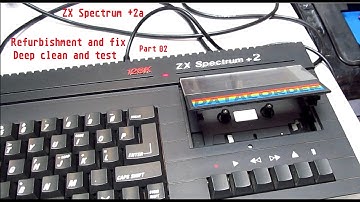 51 - ZX Spectrum +2a - Teardown, Clean and Attempted Fix - Part 02