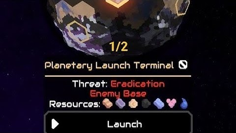 mindustry V6 planetary launch terminal (1/2) (android gameplay) 052