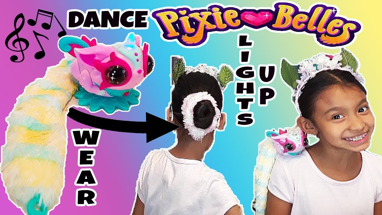 NEW!! Pixie Belles Interactive pets toys by WOWWee creators of Fingerlings Unboxing Review