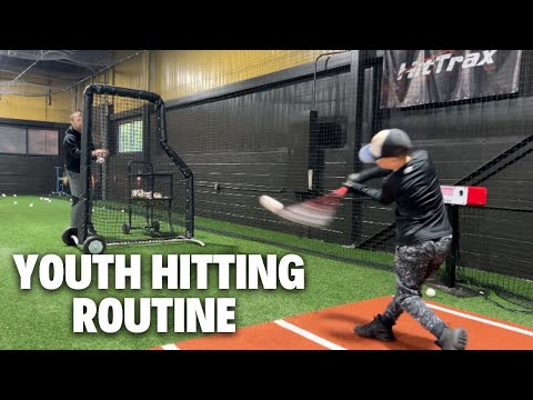 Easy Hitting Routine With 9 Year Old