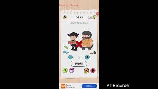 Brain test all-Star IQ boost level 418 walkthrough solution