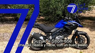 Suzuki V-Strom 650 XT, una trail media de largo recorrido