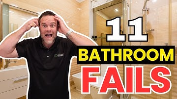 11 Bathroom Design Trends That FAIL In Real Life