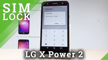 How to Set Up SIM Lock in LG X Power 2 - PIN Activaion |HardReset.Info