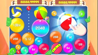 lucky 2048 - Merge Ball and win Free Reward | Merge Ball 2048 3d video games Android, iOS new update screenshot 5