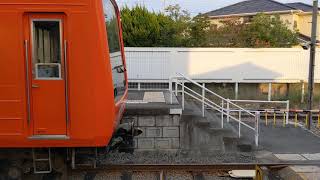 伊予鉄道610系　松前駅発車