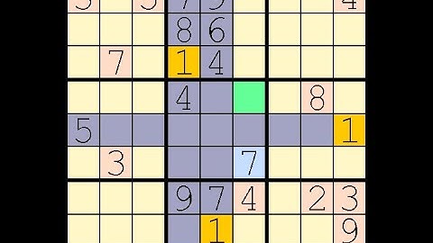 How to Solve Washington Times Sudoku Difficult April 21, 2023