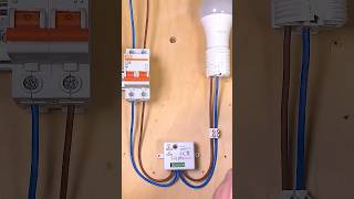 How to connect a wireless light switch! #diy#electrican#tips #lifehacks