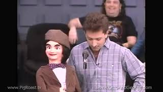 Otto &amp; George on Morton Downey Jr - X-Rated Stand Up Comedy Ventriloquism 1988
