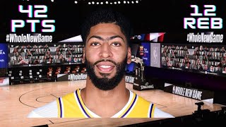 ANTHONY DAVIS 42 POINTS 12 REBOUNDS | Full Highlights |  19-20 NBA Season