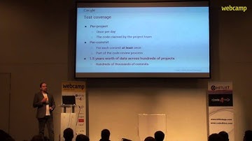 Marko Ivanković - Measuring test coverage at Google
