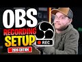 Best OBS Recording Settings 2026 ⚙️ Setup Guide (High Quality 60 FPS)