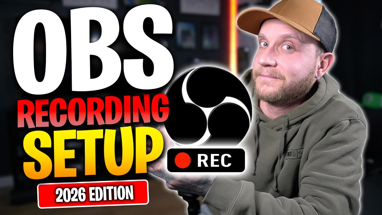 Best OBS Recording Settings 2026 ⚙️ Setup Guide (High Quality 60 FPS ...