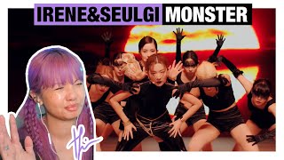 A RETIRED DANCER'S POV- Irene & Seulgi "Monster" Performance TOP NOTE VER.