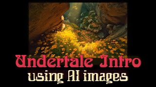 I remade the Undertale intro using AI generated images [REUPLOAD] screenshot 3