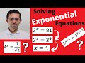 Exponential Equations Quiz