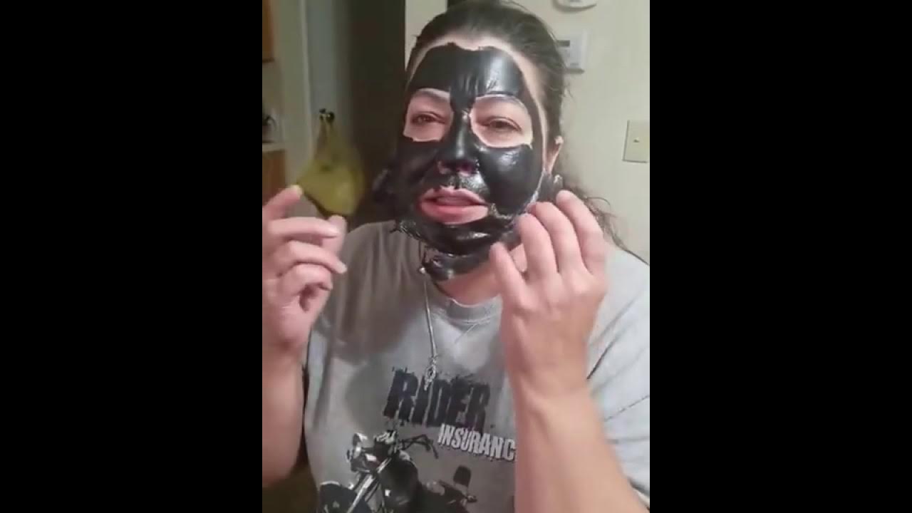 My Favorite Compilation of Charcoal Face Mask Gone Wrong Part 1 Subscribe and Like ) YouTube