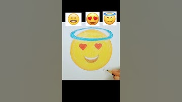 How To Draw Emoji Faces|Easy Emoji Drawings #EmojiChallenge