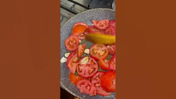 قلاية البندورة بالطريقة الأصلية الفلسطينية الاردنية طعم ولا غلطة قلاية Best Way To Cook Tomato 