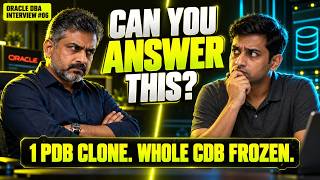 The Clone Behaved. So Why Is Prod Frozen — Oracle DBA Interview #06: Multitenant | DBNexus