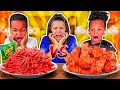 SPICY VS EXTREME SPICY FOOD CHALLENGE WITH THE PRINCE FAMILY!!