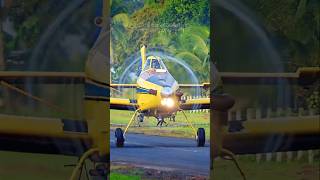Air Tractor creando vórtices en el despegue... qué belleza de escena #aviation #airtractor