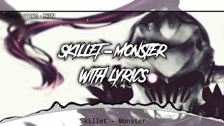 Nightcore - Deeper Version Skillet - Monsterlyric