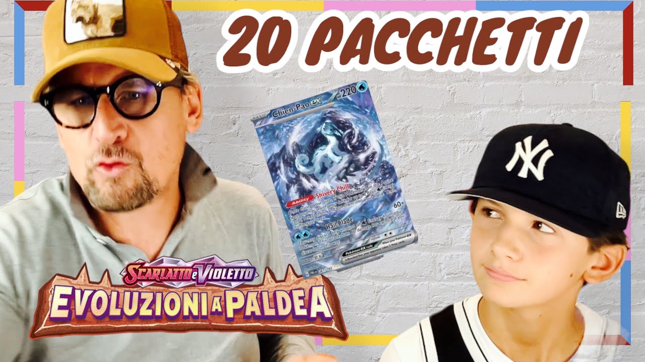 Spacchettiamo 20 bustine in blister di POKEMON EVOLUZIONI A PALDEA ...