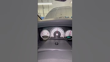 Dodge & Chrysler Gauge Test And Reset Procedure/Instrument Cluster Test And Relearn Procedure #short